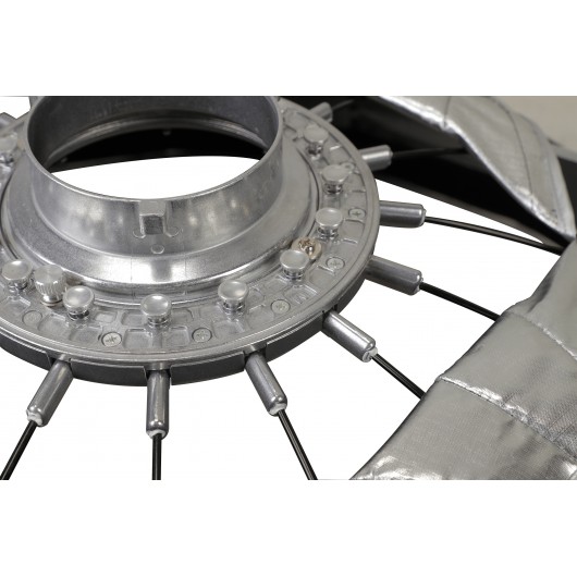 PHOTTIX Rani 85 składany softbox / beauty-dish srebrny z gridem