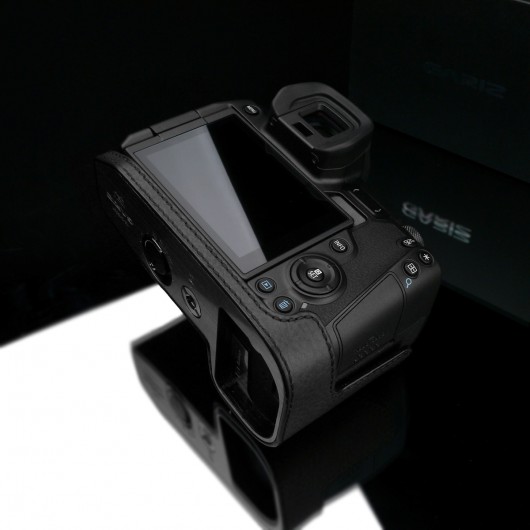 GARIZ XS-CHEOSRBK half case do Canon EOS R - black/czarny