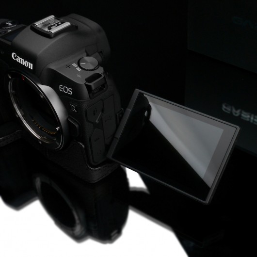 GARIZ XS-CHEOSRBK half case do Canon EOS R - black/czarny