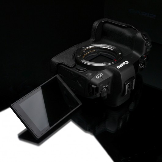 GARIZ XS-CHEOSRBK half case do Canon EOS R - black/czarny