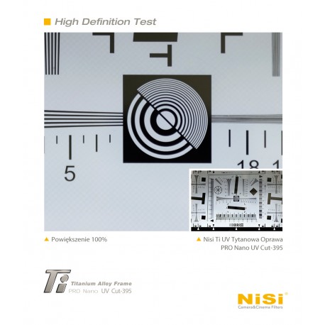 Filtr Nisi Ti Pro Nano UV-Cut 395