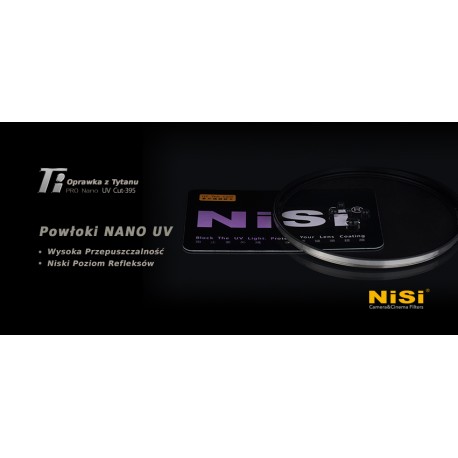 Filtr Nisi Ti Pro Nano UV-Cut 395
