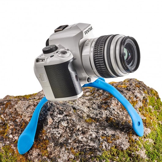 Splat Flexible Tripod SLR Blue