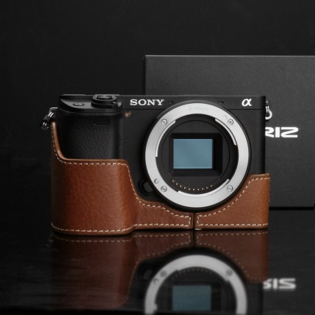 Half case GARIZ do Sony A6300 XS-CHA6300CM Jasny Brąz