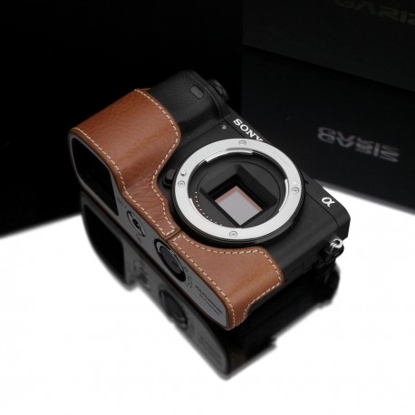 Half case GARIZ do Sony A6300 XS-CHA6300CM Jasny Brąz