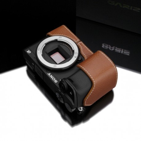 Half case GARIZ do Sony A6300 XS-CHA6300CM Jasny Brąz