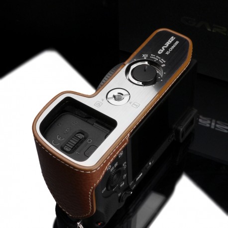 Half case GARIZ do Sony A6300 XS-CHA6300CM Jasny Brąz