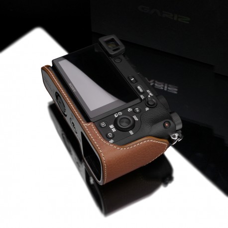 Half case GARIZ do Sony A6300 XS-CHA6300CM Jasny Brąz