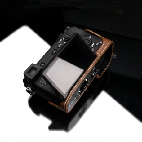 Half case GARIZ do Sony A6300 XS-CHA6300CM Jasny Brąz