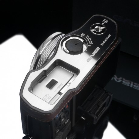 Half case GARIZ do Olympus OM-D EM10 mark II XS-CHEM10IIBR Brązowy
