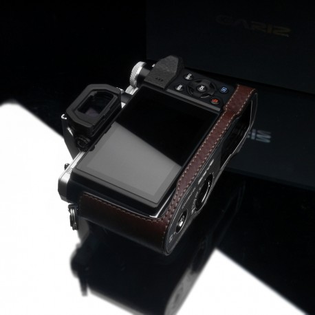 Half case GARIZ do Olympus OM-D EM10 mark II XS-CHEM10IIBR Brązowy