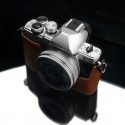 Half case GARIZ do Olympus OM-D EM10 mark II XS-CHEM10IICM Jasny Brąz