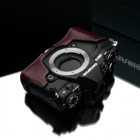 Half case GARIZ do Olympus OM-D EM5 mark II XS-EM5IIABR Brązowy