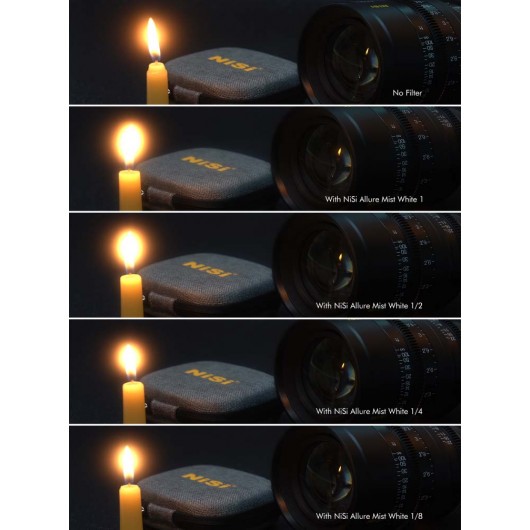 NiSi Cinema 6.6x6.6" Allure Mist White 1 - Filtr Dyfuzyjny