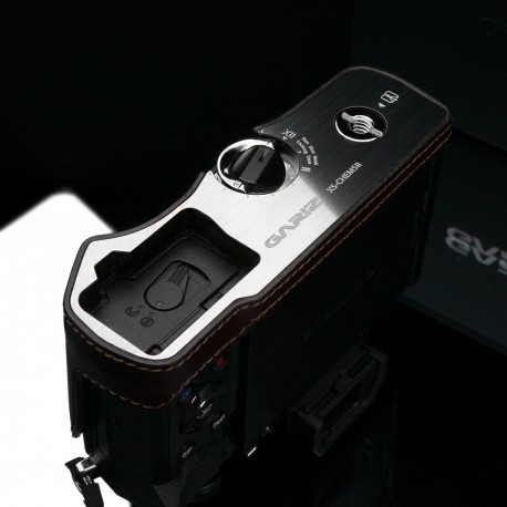 Half case GARIZ do Olympus OM-D EM5 mark II XS-EM5IIABR Brązowy