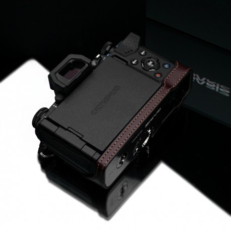 Half case GARIZ do Olympus OM-D EM5 mark II XS-EM5IIABR Brązowy