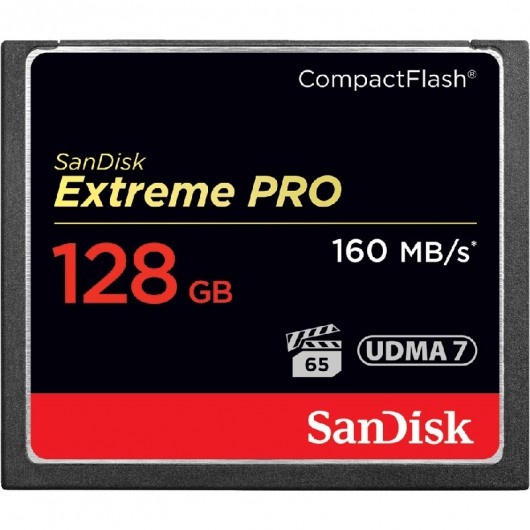 KARTA SANDISK EXTREME PRO CF 128 GB