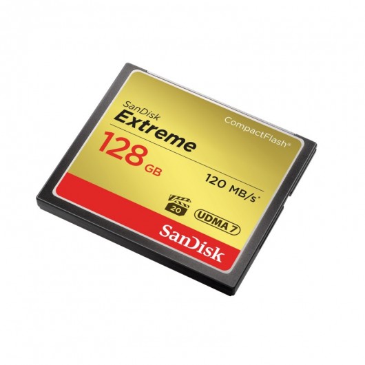KARTA SANDISK EXTREME CF 128 GB 120/85MB/s