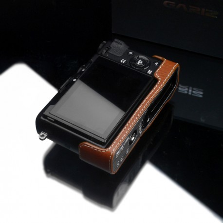 Half case GARIZ do Fuji X70 XS-CHX70CM Jasny Brąz