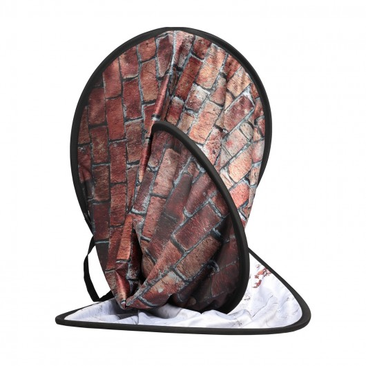 Lastolite Tło Urban 1.5x2.1m Red/Distressed White Brick