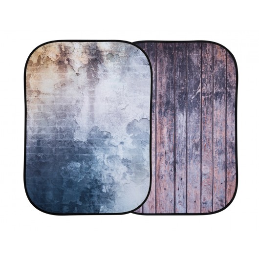 Lastolite Tło Urban 1.5x2.1m Derelict Wall/ Wooden Fence LL LB5715