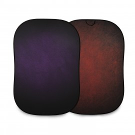 Lastolite Tło Vintage 1.5x2.1m Aubergine/Crimson LL LB5722