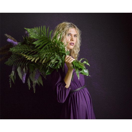 Lastolite Tło Vintage 1.5x2.1m Aubergine/Crimson