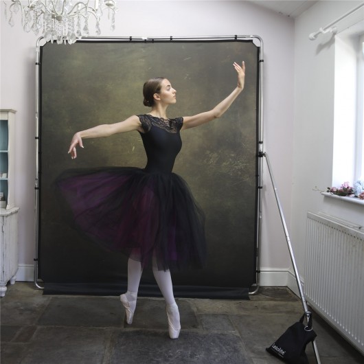 Lastolite Tło + Rama EzyFrame Vintage 2 x 2.3m Olive