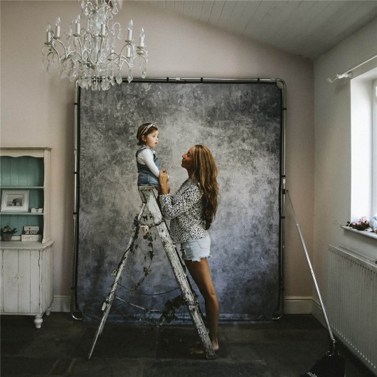 Lastolite Tło EzyFrame Vintage 2 x 2.3m bez ramy Concrete