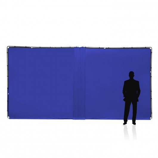 Lastolite Tło Panoramic Chroma Blue Connection Kit