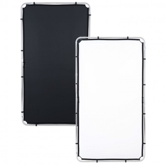 Lastolite Tkanina Skylite Medium 1.1 x 2m Black/White LL LR81221R