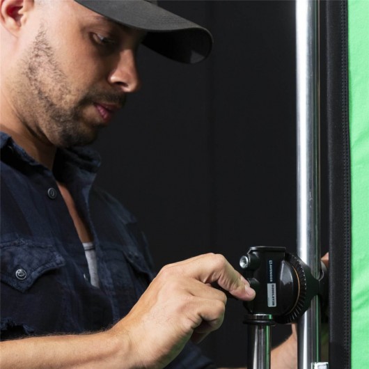 Lastolite StudioLink Chroma Green 3x3m Kit - Rama + Tło