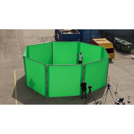 Lastolite StudioLink Chroma Green 3x3m Kit - Rama + Tło