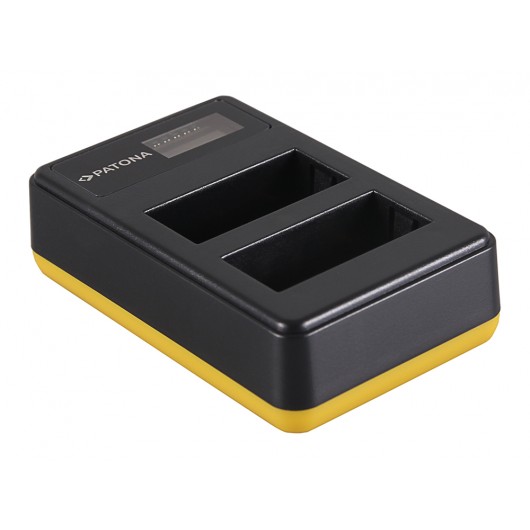 Ładowarka Dual Slim LCD USB NP-W126