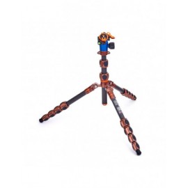 Statyw 3 Legged Thing Leo 2.0 Bronze, włókna węglowe, 5-sekcji, udźwig 30kg, głowica Pro Lever 2