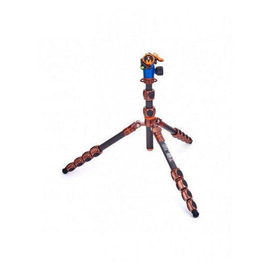 3LT Statyw 3 Legged Thing Leo 2.0 Bronze, włókna węglowe, 5-sekcji, udźwig 30kg, głowica Pro Lever