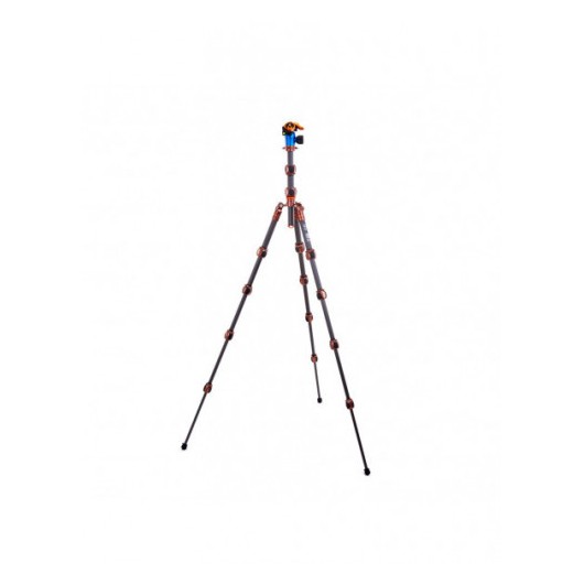 3LT Statyw 3 Legged Thing Leo 2.0 Bronze, włókna węglowe, 5-sekcji, udźwig 30kg, głowica Pro Lever