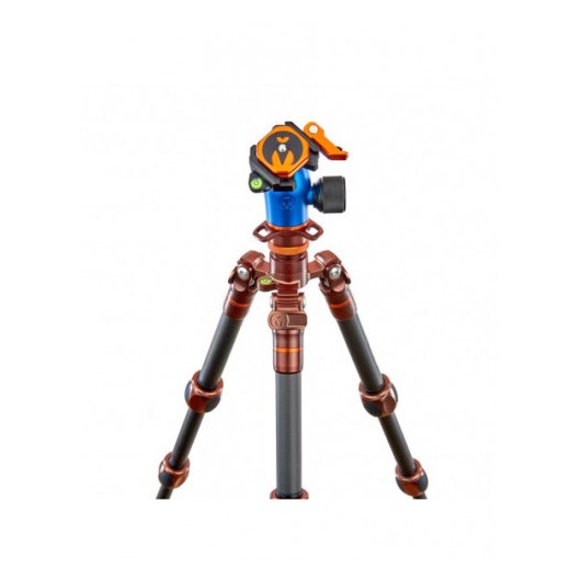 3LT Statyw 3 Legged Thing Leo 2.0 Bronze, włókna węglowe, 5-sekcji, udźwig 30kg, głowica Pro Lever