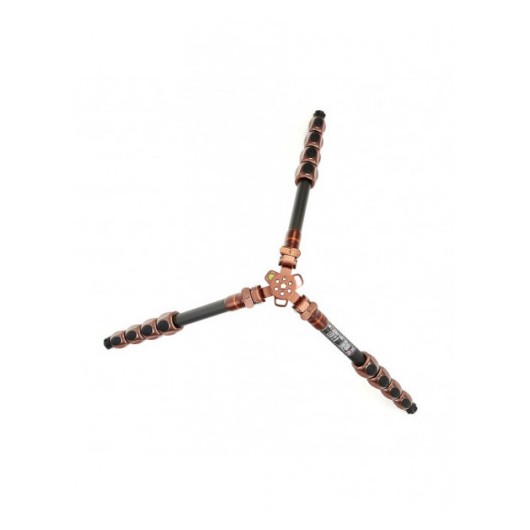 3LT Statyw 3 Legged Thing Leo 2.0 Bronze, włókna węglowe, 5-sekcji, udźwig 30kg, głowica Pro Lever