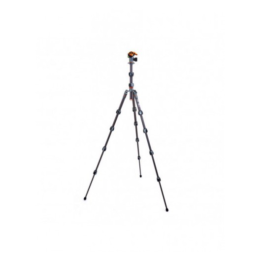 3LT Statyw 3 Legged Thing Leo 2.0 Gray, włókna węglowe, 5-sekcji, udźwig 30kg, głowica Pro Lever