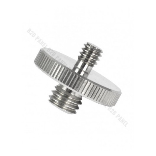 GlareOne Śruba dwustronna krótka, męska 1/4" , męska  3/8"