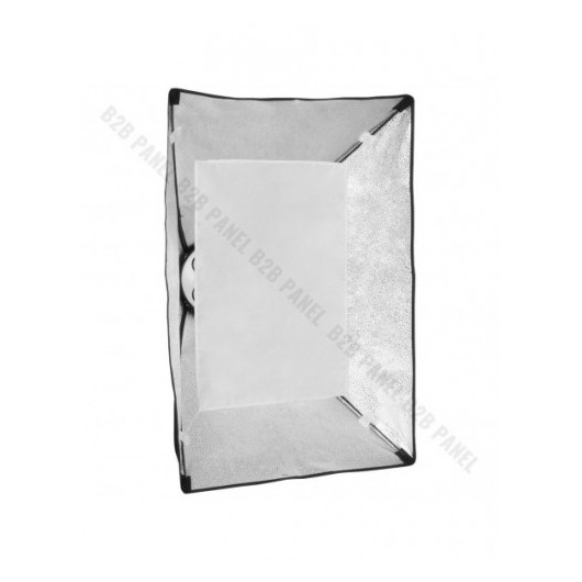 GlareOne Softbox światła ciągłego, 50x70cm, na 4 świetlówki