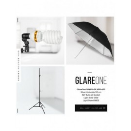 GlareOne Zestaw Oświetlenia Ciągłego SUNNY SILVER-625 2