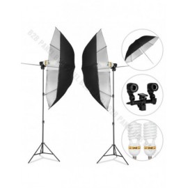 GlareOne Zestaw Oświetlenia Ciągłego SUNNY SILVER-2x1250