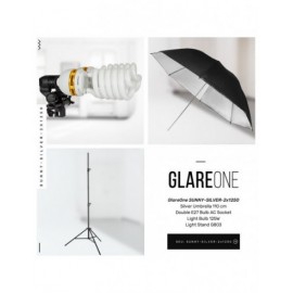 GlareOne Zestaw Oświetlenia Ciągłego SUNNY SILVER-2x1250 2