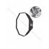 Softbox oktagonalny GlareOne szybki montaż Easy Fold 120cm - mocowanie bowens