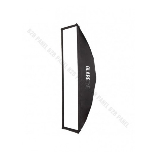 Softbox prostokątny - strip GlareOne Strappo 40x180cm - mocowanie bowens