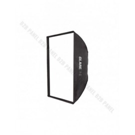 Softbox prostokątny GlareOne Strappo 80x120cm - mocowanie bowens