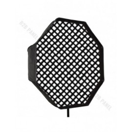 Softbox oktagonalny GlareOne Parasolkowy 80cm z dyfozorem oraz gridem do lamp reporterskich