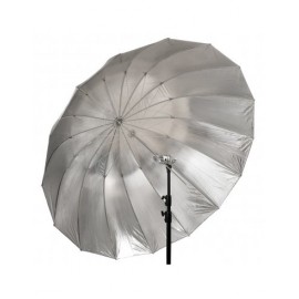 GlareOne Głęboki parasol 160cm srebrny Orb 160 Silver